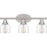 Quoizel Caverly 3 Light Bath Light, Clear Seedy