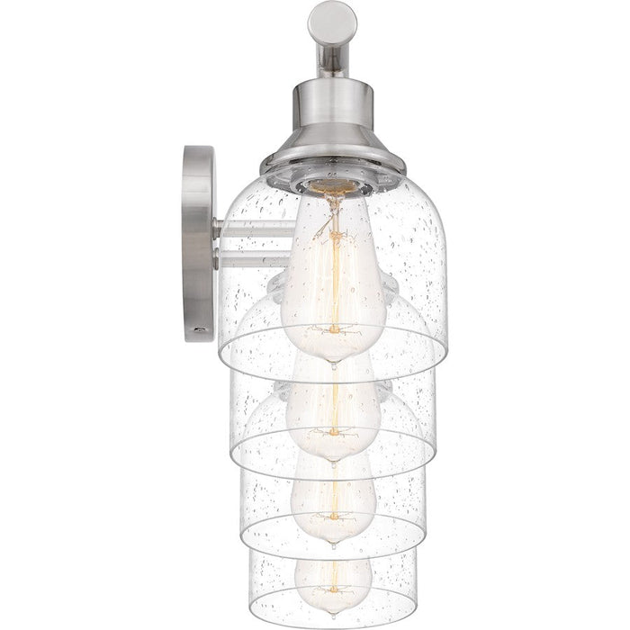 Quoizel Caverly 4 Light Bath Light, Clear Seedy