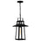 Quoizel Devonport 1 Light 21" Outdoor Lantern, Matte Black/Beveled