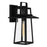 Quoizel Devonport 1 Light 15" Outdoor Lantern, Matte Black/Beveled - DEV8408MBK