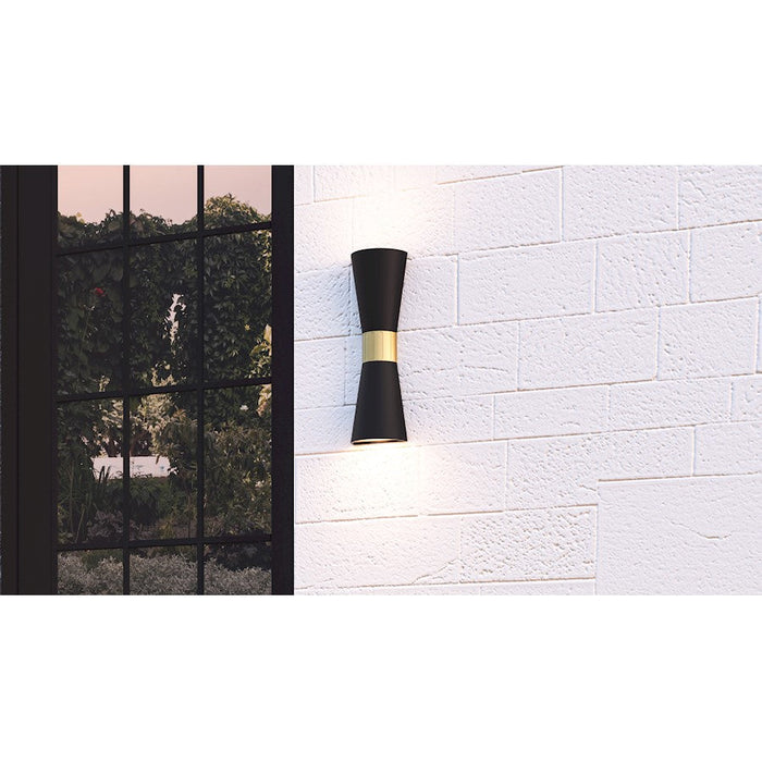 Quoizel Dexter Outdoor Lantern, Matte Black