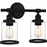 Quoizel Dixie 2 Light Bath Light, Clear