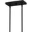 Quoizel Daphne 5 Light Island Light, Matte Black/Clear Ice