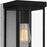 Quoizel Ezra 1 Light Outdoor Lantern, Earth Black/Clear Tempered