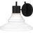 Quoizel Felix Outdoor Lantern, Matte Black/Clear Seedy