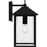 Quoizel Fletcher 1 Light Outdoor Lantern, Earth Black/Clear