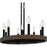 Quoizel Hendrix 9 Light Island Light, Matte Black