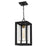 Quoizel Infinger 1 Light Outdoor Hanging Lantern, Earth Black