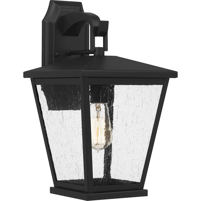 Quoizel Joffrey 1 Light Outdoor Wall Mount, Matte Black