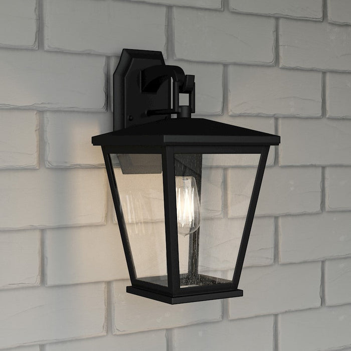 Quoizel Joffrey 1 Light Outdoor Wall Mount, Matte Black