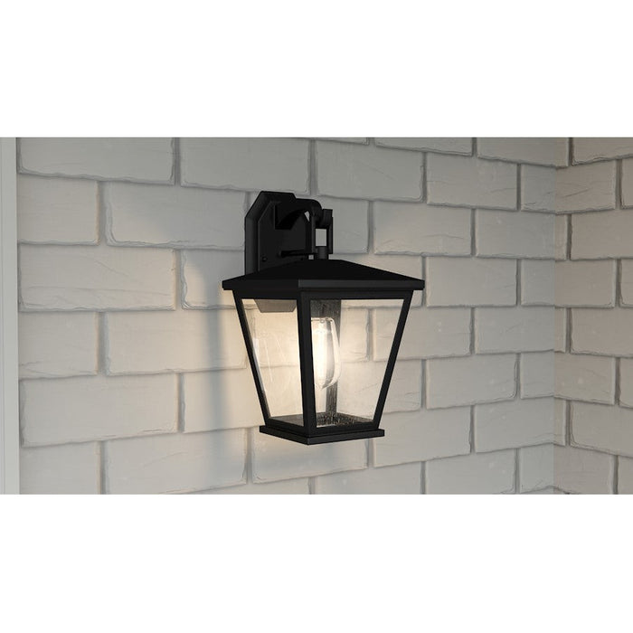 Quoizel Joffrey 1 Light Outdoor Wall Mount, Matte Black