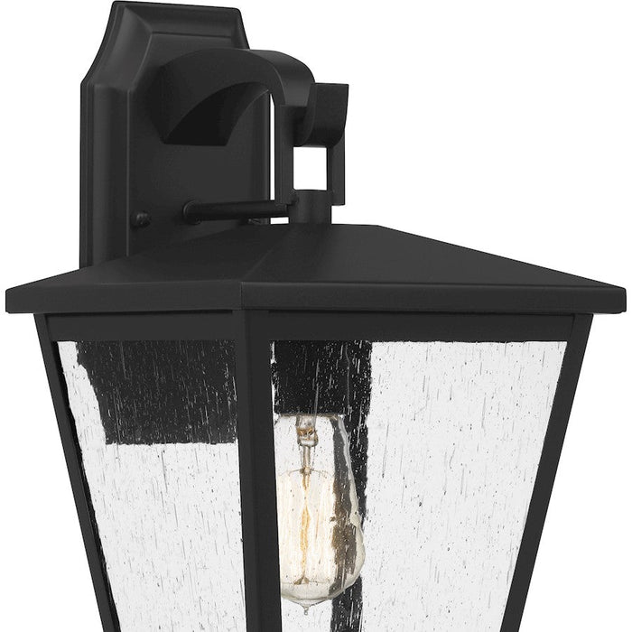 Quoizel Joffrey 1 Light Outdoor Wall Mount, Matte Black