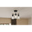 Quoizel Kingsbridge 3 Light Semi-Flush Mount, Earth Black/Seeded