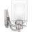 Quoizel Kolt 2 Light Bath Light, Clear/Sandblasted Interior