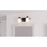 Quoizel Kolt 2 Light Bath Light, Clear/Sandblasted Interior