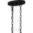 Quoizel Legare 6 Light Island Light, Matte Black