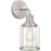 Quoizel Ludlow 1 Light Wall Sconce, Brushed Nickel/Clear