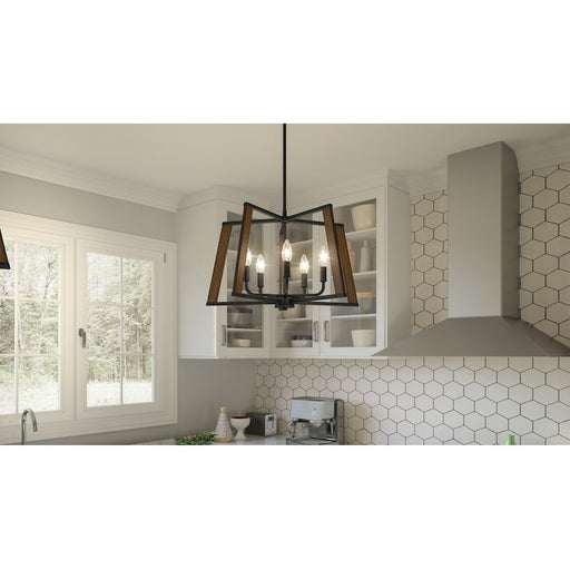 Quoizel Mayline 4 Light Pendant, Light Gold - MAL2816LG