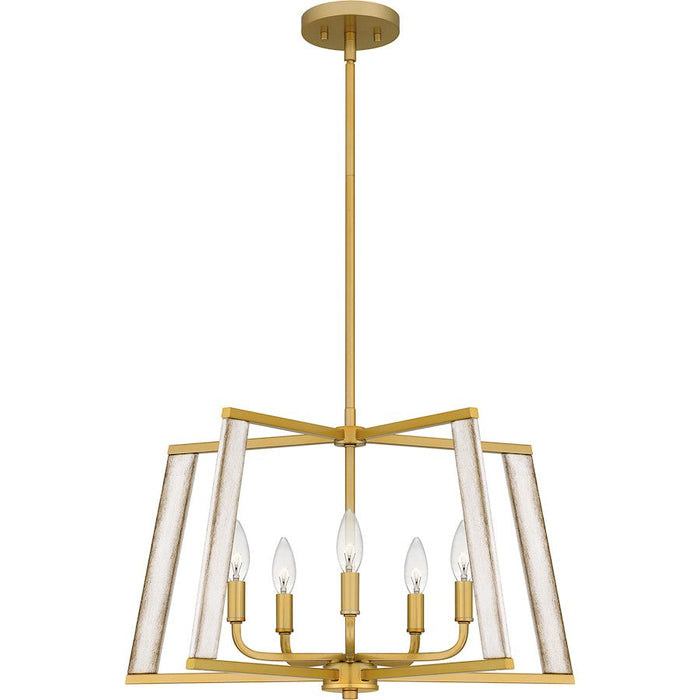 Quoizel Mayline 5 Light Pendant, Light Gold - MAL2824LG