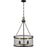 Quoizel Mccrady 4 Light Pendant, Matte Black/Metal Mesh - MCY2818MBK