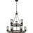 Quoizel Mccrady 9 Light Chandelier, Matte Black/Metal Mesh - MCY5030MBK