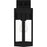 Quoizel Mesnick 1 Light Outdoor Lantern, Black/Clear Beveled