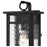 Quoizel Moira 1 Light Outdoor Wall Mount, Earth Black