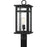 Quoizel Moira 1 Light Outdoor Post Lantern, Earth Black