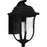 Quoizel Mulberry 1 Light Outdoor Lantern, Black/Clear Seedy