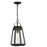 Quoizel O'Leary 1 Light Mini Pendant, Earth Black/Clear