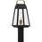 Quoizel O'Leary 1 Light Outdoor Post Lantern, Earth Black