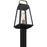 Quoizel O'Leary 1 Light Outdoor Post Lantern, Earth Black