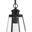 Quoizel Paxton 1 Light Mini Pendant, Matte Black/Clear Beveled