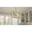 Quoizel Dupree 4 Light Pendant, Brushed Weathered Brass - PCDPR2814BWS