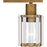 Quoizel Isla 4 Light Bath Light, Clear Beveled Crystal