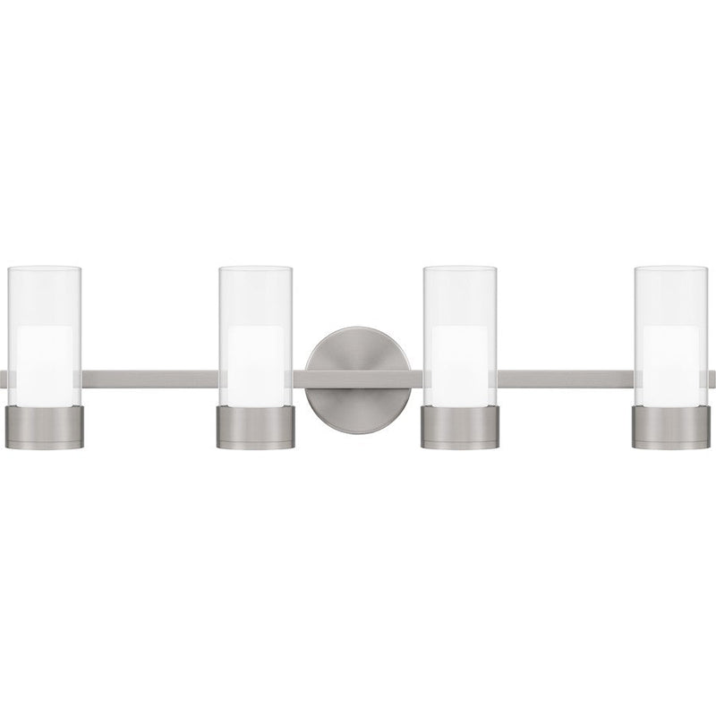 Quoizel Logan 30" Bath Vanity, Brushed Nickel