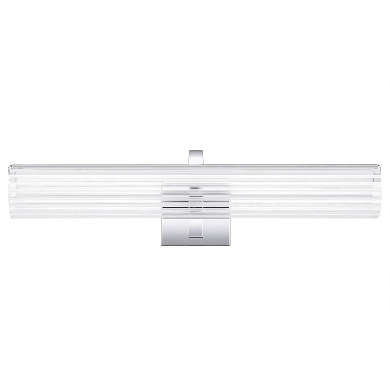 Quoizel McNair 6" Bath Vanity, Polished Chrome