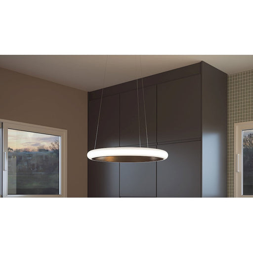 Quoizel Odessa Pendant, Brushed Bronze/Acrylic Shade - PCOD2821BRZ