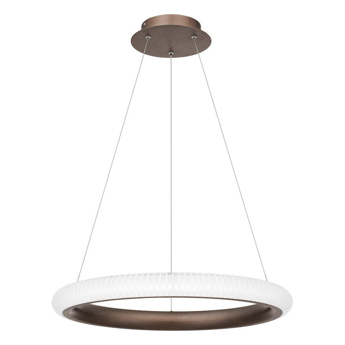 Quoizel Odessa Pendant, Brushed Bronze/Acrylic Shade