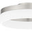 Quoizel Cohen Flush Mount, Brushed Nickel/White Acrylic