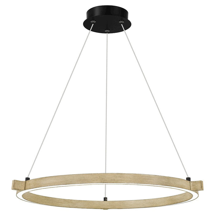 Quoizel Soma 27" Pendant, Whitewashed Walnut - PCSMA2827WA