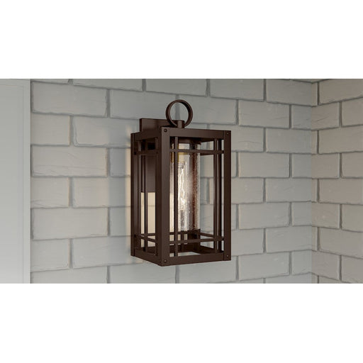 Quoizel Pelham 1 Light 14" Outdoor Wall Mount, Western Bronze - PLH8407WT