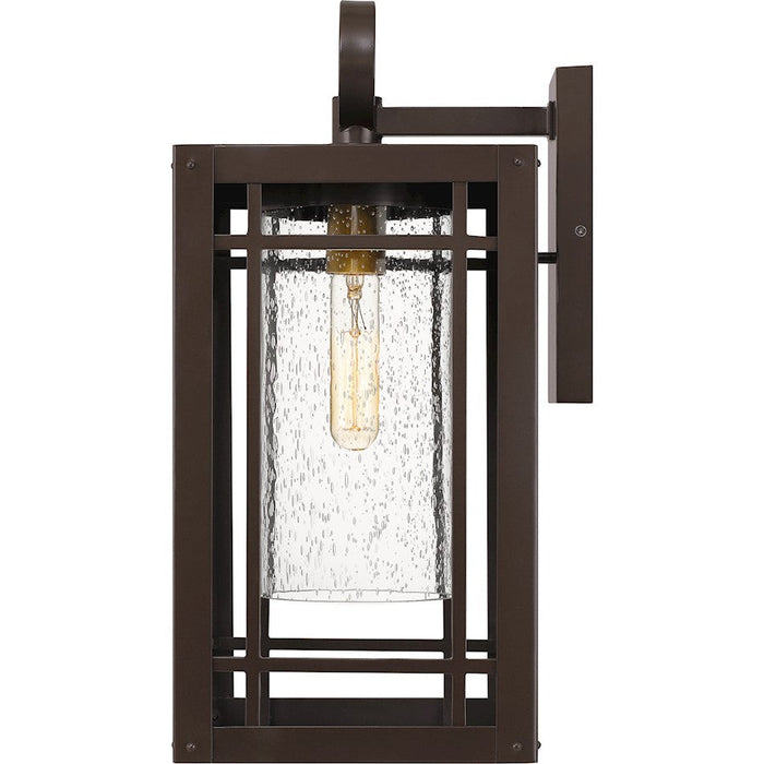 Quoizel Pelham 1 Light Outdoor Wall Mount, Western Bronze