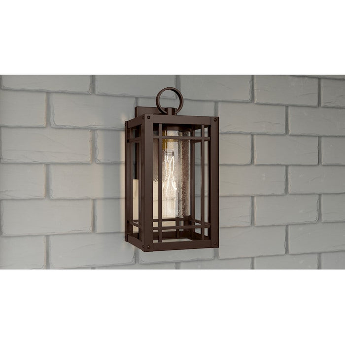 Quoizel Pelham 1 Light Outdoor Wall Mount, Western Bronze