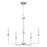 Quoizel Prescott 5 Light Chandelier, Brushed Nickel - PRC5026BN