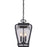 Quoizel Province 3 Light Mini Pendant, Mystic Black/Clear Seeded