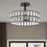 Quoizel Coffman 3 Light Semi-Flush Mount, Western Bronze/Crystal - QF4046WT