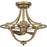 Quoizel Harvel 4 Light Fan Light, Weathered Brass