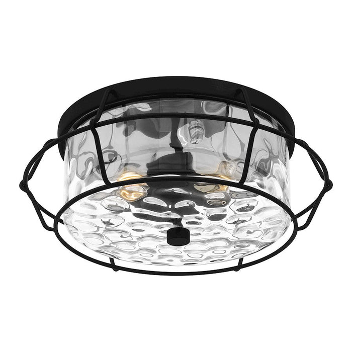 Quoizel Farragut 3 Light Semi-Flush Mount, Water