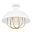 Quoizel Darmody 1 Light Semi-Flush Mount, Metal